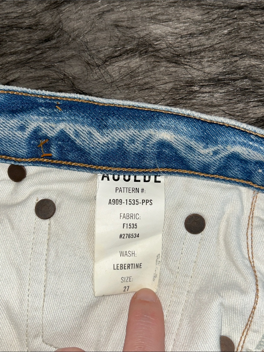 NEW Agolde Low Slung Baggy Jeans in Libertine Slightly Distressed Size 27 - Picture 12 of 14